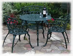 Cast iron Daisy set